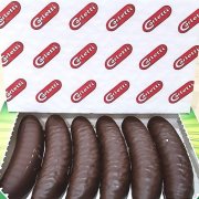 Chocolate Coated Marshmallow Bananas Chocolate Coated Marshmallow Bananas